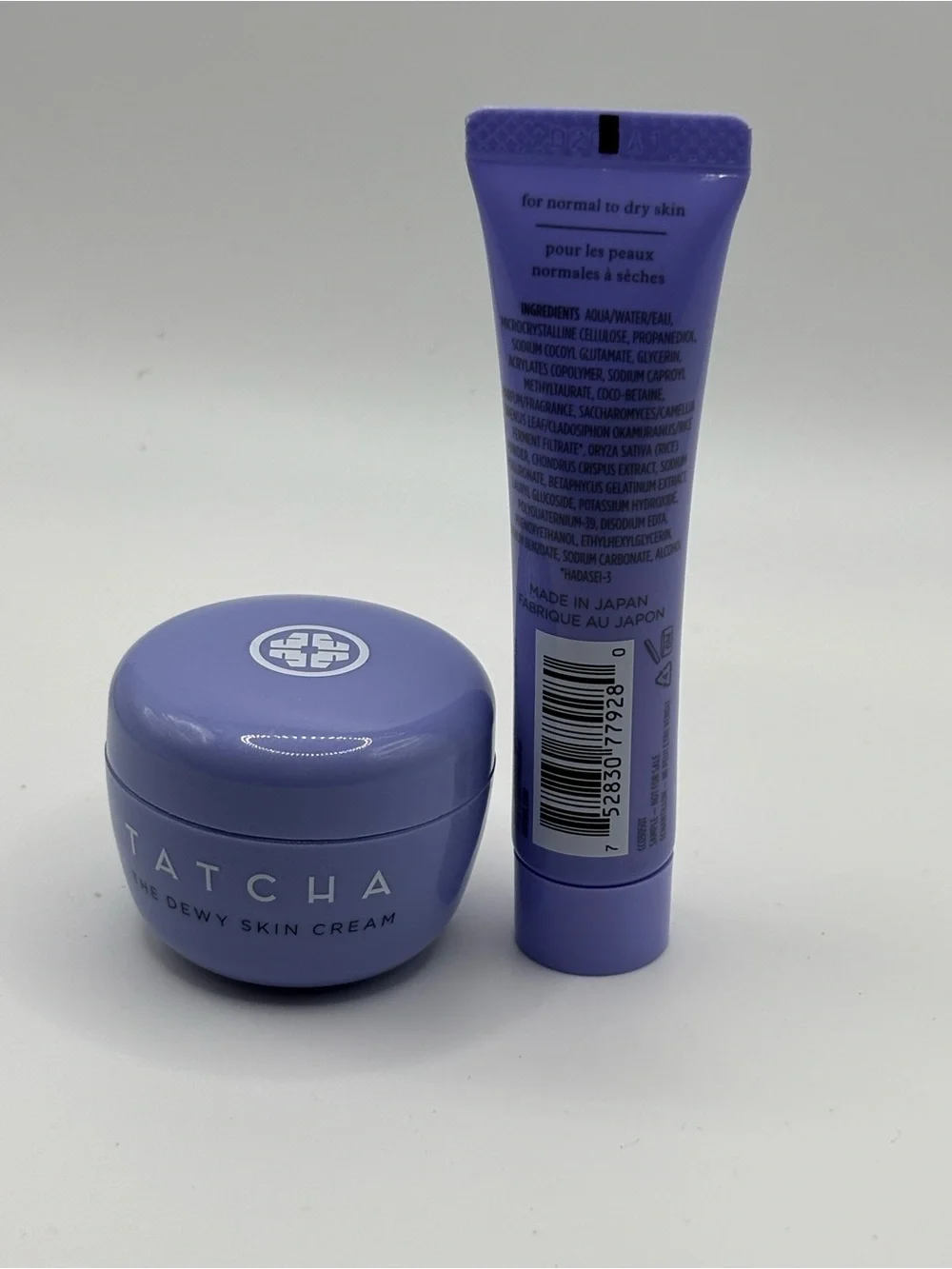 Tatcha The Dewy Skin Cream & Rice Wash Travel Set New Mini Skincare - Picture 4 of 6